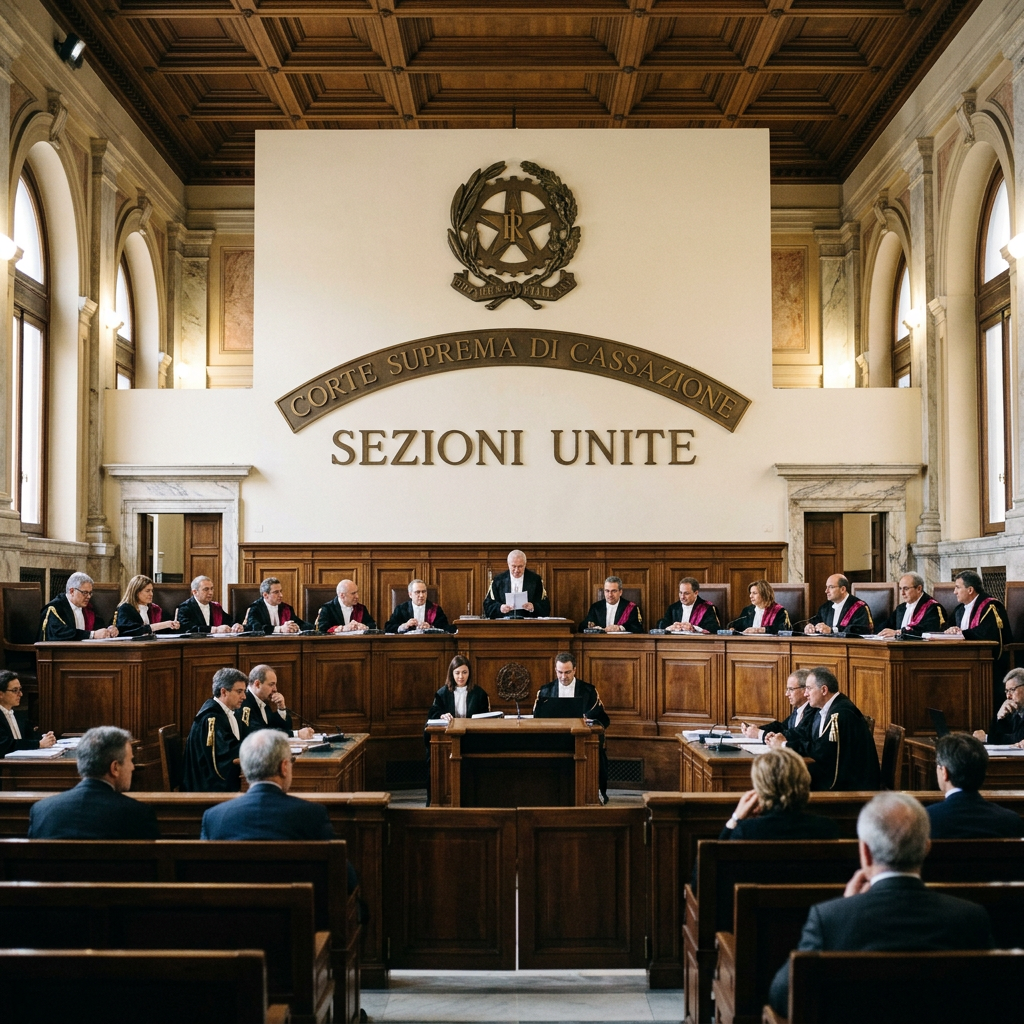 Cassazione a sezioni unite